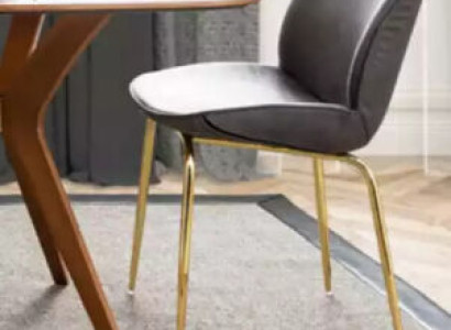 An incomparable chair made of high-quality material and stainless steel for the dining room